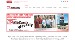Desktop Screenshot of midcountycoop.com
