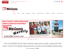 Tablet Screenshot of midcountycoop.com